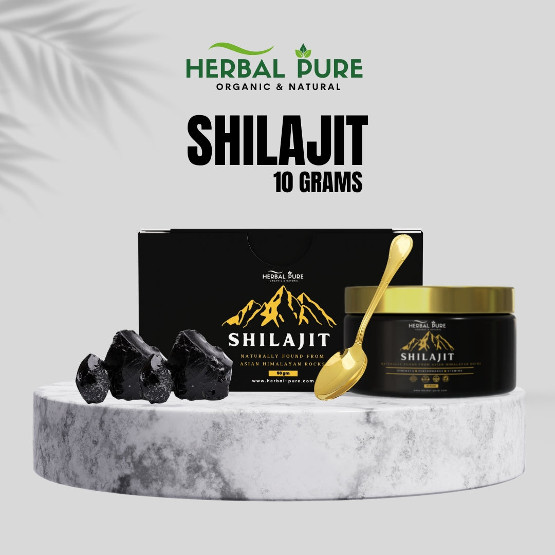 Herbal-Pure Shilajit  10g 100% Natural